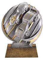 5" Motion Xtreme Pinewood Derby Trophy