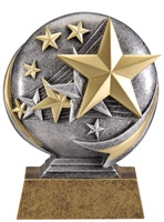 5" Motion Xtreme All Star Victory Trophy