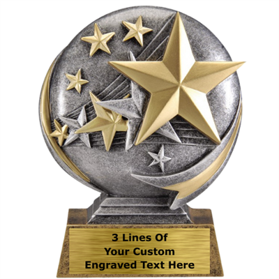 5" Motion Xtreme All Star Victory Trophy
