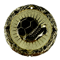 2" Shiny Wreath Soccer Medal NS102