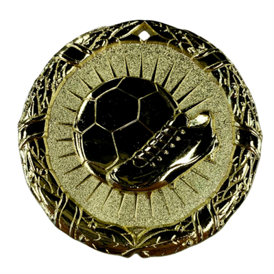 2" Shiny Wreath Soccer Medal NS102