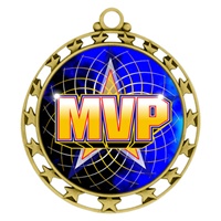 2-1/2" Superstar Color Insert MVP Medal O34A-FCL-518