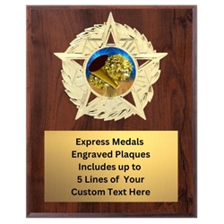 Star Mount Cheerleading Plaque (4 Sizes)