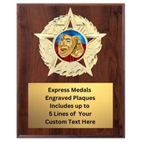 Star Mount Drama Plaque (4 Sizes)