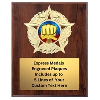 Star Mount Martial Arts Plaque (4 Sizes)