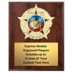 Star Mount Track Plaque (4 Sizes)
