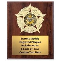 Star Mount Spelling Bee Plaque (4 Sizes)