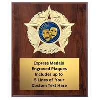 Star Mount Drama Plaque (4 Sizes)