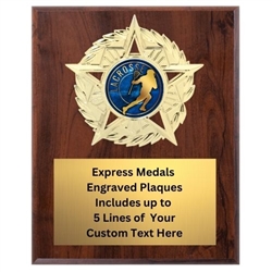 Star Mount Lacrosse Plaque (4 Sizes)