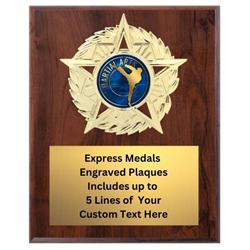 Star Mount Martial Arts Plaque (4 Sizes)