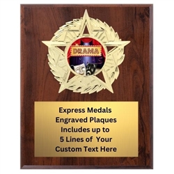 Star Mount Drama Plaque (4 Sizes)