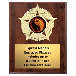 Star Mount Martial Arts Plaque (4 Sizes)
