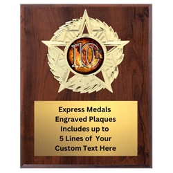 Star Mount 10K Plaque (4 Sizes)