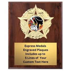 Star Mount Martial Arts Plaque (4 Sizes)