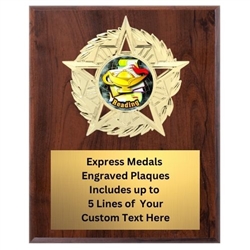 Star Mount Reading Plaque (4 Sizes)