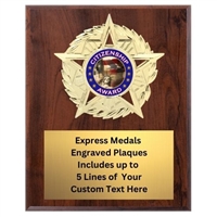 Star Mount Citizenship Plaque (4 Sizes)
