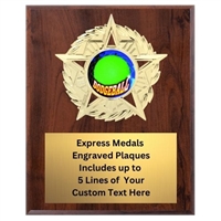 Star Mount Dodgeball Plaque (4 Sizes)