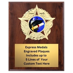 Star Mount Graduation Plaque (4 Sizes)