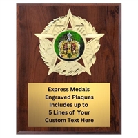 Star Mount King's Crown Plaque (4 Sizes)