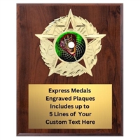 Star Mount Lacrosse Plaque (4 Sizes)