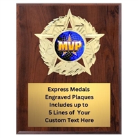 Star Mount MVP Plaque (4 Sizes)