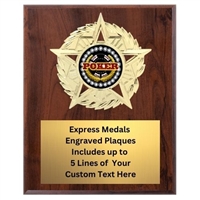 Star Mount Poker Plaque (4 Sizes)
