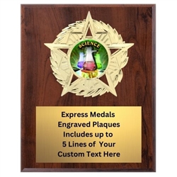 Star Mount Science Plaque (4 Sizes)