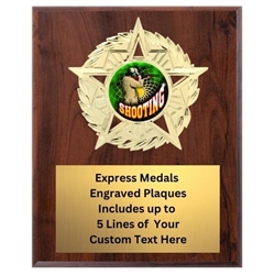 Star Mount Shooting Plaque (4 Sizes)