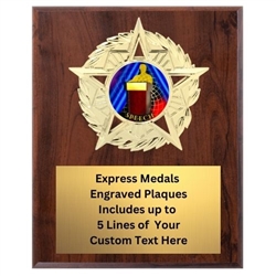 Star Mount Speech Plaque (4 Sizes)