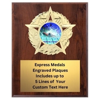 Star Mount Swimming Plaque (4 Sizes)
