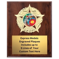 Star Mount Archery Plaque (4 Sizes)