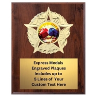 Star Mount Boxing Plaque (4 Sizes)