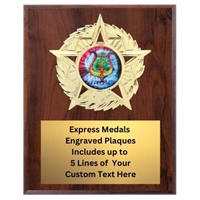 Star Mount Music Plaque (4 Sizes)