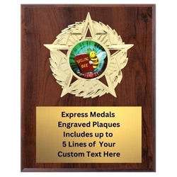 Star Mount Spelling Bee Plaque (4 Sizes)