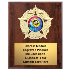 Large Star Mount Swimming Plaque (4 Sizes)