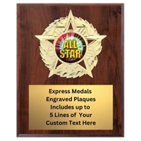 Star Mount All Star Plaque (4 Sizes)