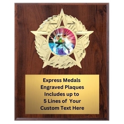 Star Mount Modern Dance Plaque (4 Sizes)