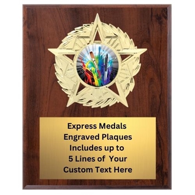 Star Mount Art Plaque (4 Sizes)