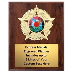 Star Mount Field Hockey Plaque (4 Sizes)