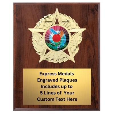 Star Mount Field Hockey Plaque (4 Sizes)