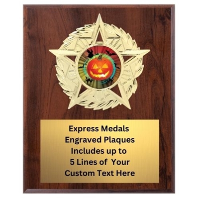 Star Mount Halloween Plaque (4 Sizes)
