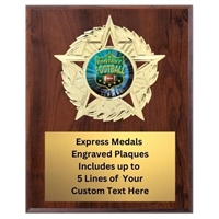 Star Mount Fantasy Football Plaque (4 Sizes)