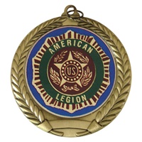 2-3/4" American Legion Mylar Medal