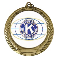 2-3/4" Kiwanis International Mylar Medal