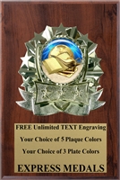 Dome Insert Scholastic Lamp Plaque (4 Sizes)
