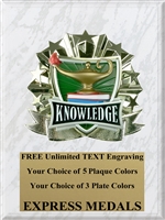 All-Star Lamp of Knowledge Plaque (4 Sizes) (PM1272)