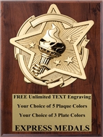 Star Victory Plaque  (4 Sizes)