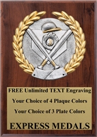 Platinum Baseball Plaque 4x6 & 5x7 PM5102-VL