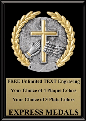 Platinum Religion Plaque 4x6 & 5x7 PM5131-VL