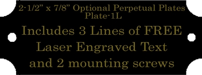 Extra Engraved Perpetual Plate